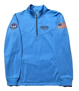 Sudadera Nike Baseball Kansas City Royals 1/4 Cremallera. Hombre M. Azul Polvo. 2014. - Imagen 1 de 13