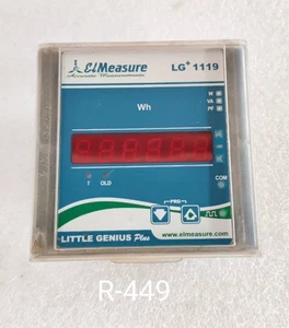 ELMEASURE LG+1119 LITTLE GENIUS PLUS ENERGY METER *USED* FAST SHIPPING FEDEX/DHL - Picture 1 of 11