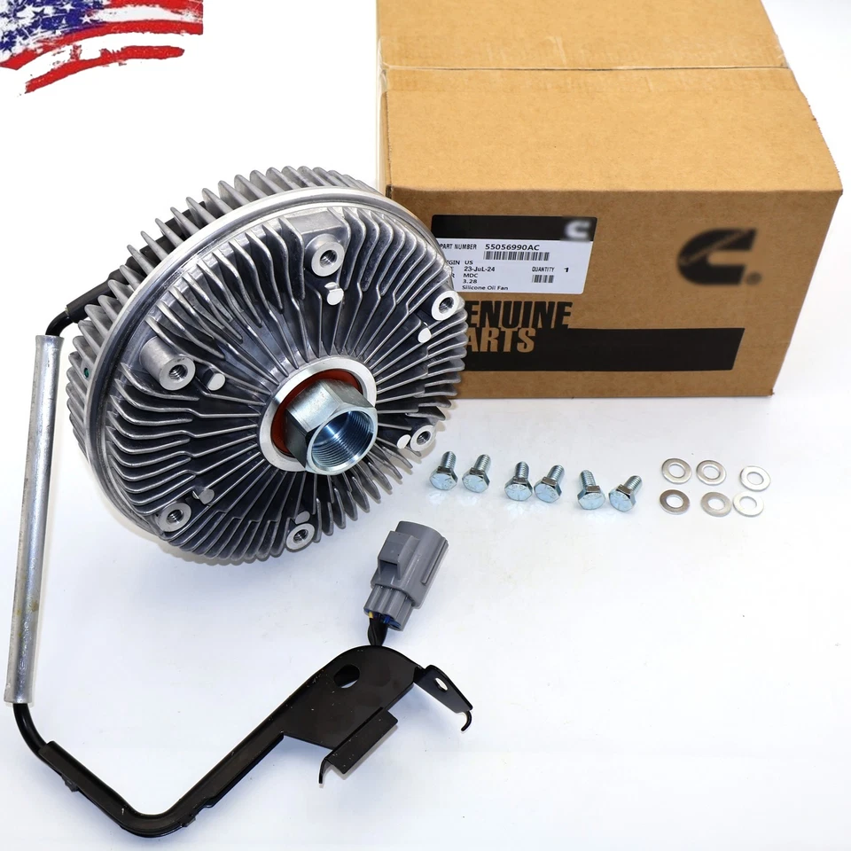 Cooling Fan Clutch For Cummins 55056990AC For 2004-10 Dodge Ram 2500 3500 Engine Foto 1 de 4