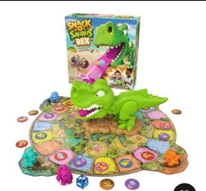 Spin Master Games, Snack-O-Saurus Rex Gioco da Tavolo per Appassionati di Dinosauri, per Età 5+  - Foto 1 di 2
