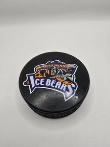 Knoxville Ice Bears In Glas Co SPHL GEBRAUCHT HOCKEY PUCK - Bild 1 von 2