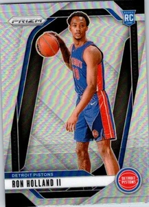 Tarjeta de radiocontrol de novato Ron Holland II 2024-25 Panini Prizm #269 Detroit Pistons PLATEADA - Imagen 1 de 2