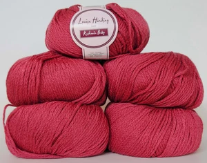 Louisa Harding Kashmir Baby merino/cashmere yarn, Pink #18; lot of 5 - Picture 1 of 2