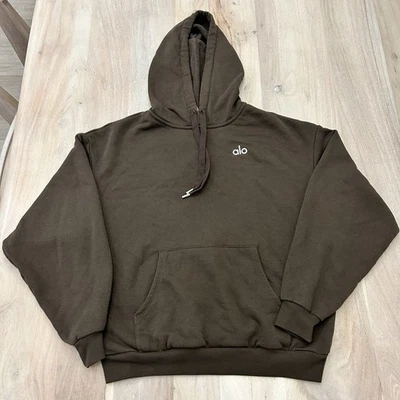 Alo Yoga Accolade Hoodie Espresso Brown Size Small Women’s - Image 1 of 4