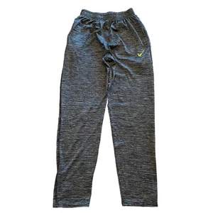 Nike Jóvenes Niñas Leggings Talla Mediana Gris/Negro Pierna Recta Pantalones Deportivos - Imagen 1 de 4