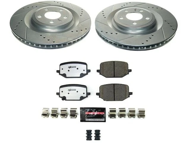 Kit de pastillas de freno trasero y rotor para Lincoln Aviator 2020-2025 2021 2022 TC553VC Foto 1 de 1