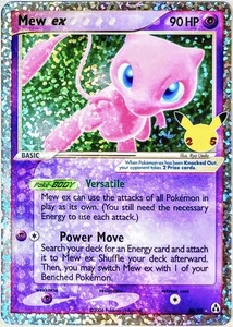 Mew 88/92 Celebrations HOLO BLEED ERROR Pokemon TCG 2021 Classic Collection NM - Picture 1 of 3