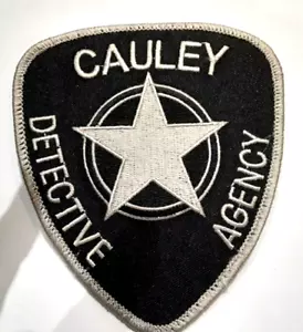 (pgasteelers1) Pittsburgh, PA.- Patch uniforme Cauley Detective Agency nuova🌠 - Foto 1 di 3