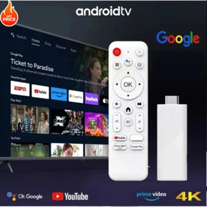 Fire Tv Stick Android Tv Box 4K Ultra HD Wifi BT-Sprachfernbedienung YouTube App - Bild 1 von 13