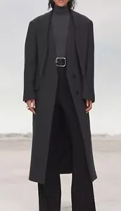 ZARA LIMITED EDITION OVERSIZED LONG COAT GREY FW24/25 SIZES XS-L REF. 8517/808 - Picture 1 of 9