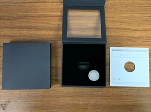 2021 CIT Cook Islands Meteorite Impacts La Cienega .999 1 oz. Silver $5 Coin - Picture 1 of 4