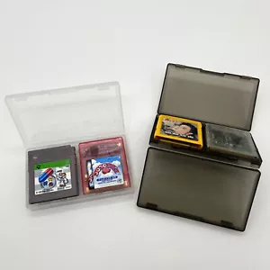 Für Gameboy Spiel Kassette Aufbewahrungsbox 6 Gitterkarten Halter Tragetasche Set - Bild 1 von 8