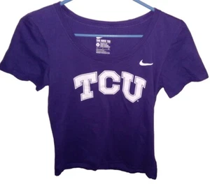 NCAA TCU Horned Frogs Purple Shirt (Women's Small) (Nike) - Picture 1 of 2