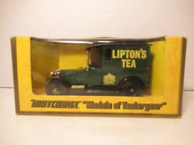 Vintage 1977 Matchbox Car Models of Yesteryear Y-5 1927 Talbot Lipton's Tea Van - Image 1 of 4