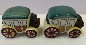 Shaker vintage in ceramica senza marchio sale e pepe Giappone ottime condizioni U - Foto 1 di 5