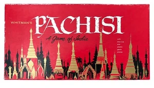 Juego de mesa vintage Whitman's Pachisi (Parchisi) A Game Of India 1962 - Imagen 1 de 11
