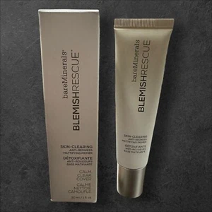Bareminerals Blemish Rescue Skin-Clearing Anti-Redness Mattifying Primer 1oz-NIB - Picture 1 of 6