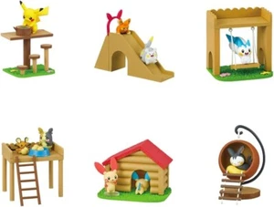 RE-MENT PokemonGatherRound!Forest Athletic Pack Box Figure Includes 1 of 6 types - Picture 1 of 2
