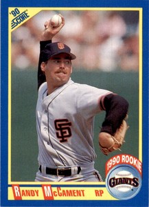 1990 Score Randy McCament Baseball  Cards #580