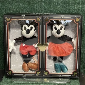 1923 Retro Mickey Mouse & Minnie Mouse Collectible Plush Dolls Collectors Piece! - Picture 1 of 5