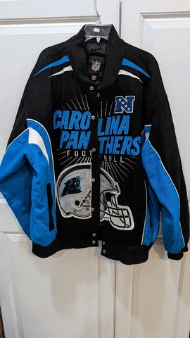 G3 Apparel Carolina Panthers 3XL Jacket Cover
