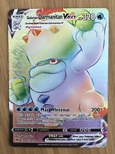 Pokémon Card- Galarian Darmanitan VMAX 187/185 Hyper Secret Rare - Vivid Voltage