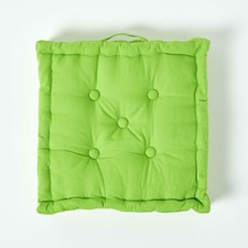 Armchair Booster Cushion, Green, Size 45 x 45 x 10 cms, 18' x 18' x 4'