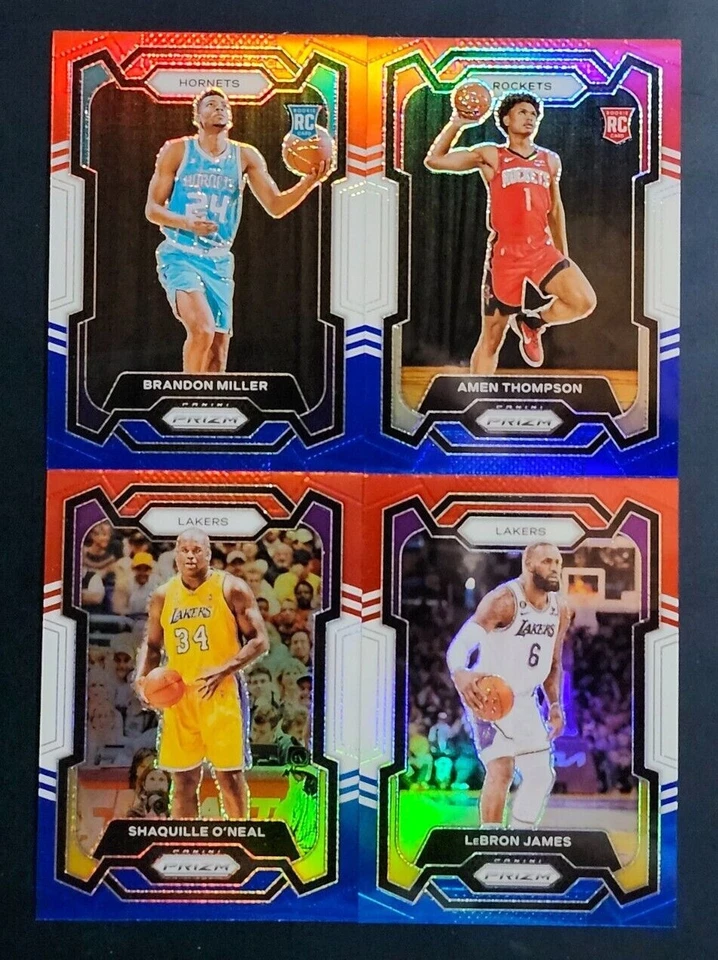 2023-24 Prizm Basketball RED WHITE BLUE PRIZMS 1-200 with Rookies You Pick - Image 1 of 1