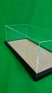 27"L x 12.5"W x 13.5"H Acrylic Display Case Table Top Case Showcase Black Frame - Picture 1 of 12