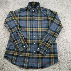 Ralph Lauren Shirt Mens Large Multi Plaid Classic Fit Button Down - Picture 1 of 8