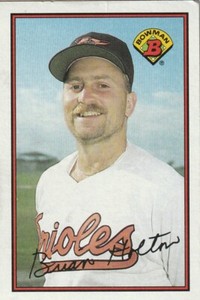 FREE SHIPPING-NRMINT-1989 Bowman Brian Holton #2 ORIOLES PLUS BONUS CARDS