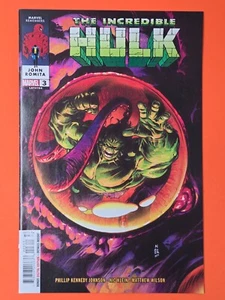 Incredible Hulk #3 1ª IMPRESIÓN 1ª APARICIÓN Cubierta Principal Un Cómic Marvel 2023 Casi Nuevo+ - Imagen 1 de 2