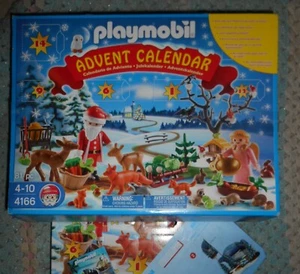 Playmobil Adventskalender 4166 Karton, Hefte, Landschaft (1 von 2 Waschbären fehlt) - Bild 1 von 5