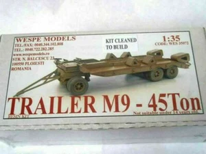 TRAILER M9, 45T Wespe Models 1:35 SCALE - resin kit 35072 - Picture 1 of 1