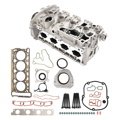 Complete Engine Cylinder Head Assembly Crankshaft +Gasket Kit For Audi A4 Q5 H0 - Image 1 of 4