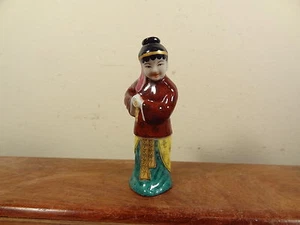 Old Porcelain Snuff Bottle - Lady - Picture 1 of 5