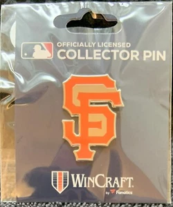 SAN FRANCISCO GIANTS "SF" COLLECTOR PIN LAPEL NEW WINCRAFT - Picture 1 of 1