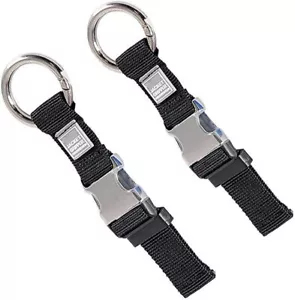 2PCS Heavy Duty Luggage Straps - Add a Bag Belt for Travel Accessories (Black) - Picture 1 of 5