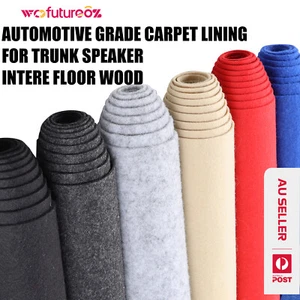 Durability Soundproofing Felt Car Carpet Van Lining Roof Floor Wood Wall Recover - Picture 1 of 23