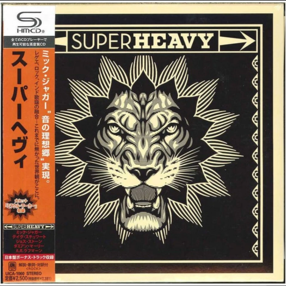 Superheavy feat.  Mick Jagger - s/t JAPAN Mini LP SHM-CD UICA-1060 NEU OVP - Bild 1 von 1