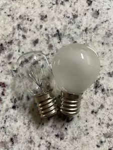 whirlpool mircowave inside and outside light bulbs - Picture 1 of 1