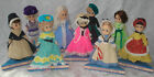 9 VINTAGE HEIRLOOM MADAME ALEXANDER STYLE BICENTENNIAL FASHION FRIENDS DOLLS  