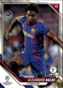 2021-22 Topps UEFA Champions League 1st Edition Alejandro Balde #164 28P - Picture 1 of 2