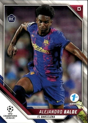 2021-22 Topps UEFA Champions League 1st Edition Alejandro Balde #164 28P - Image 1 of 2