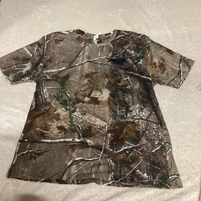Code Five Realtree  Camouflage  T-Shirt Sz L Short Sleeve EUC - Image 1 of 4