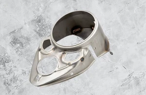 Cubierta de tablero de calavera Harley E EL Flathead Big Twin 1938 acero crudo 4516-38 - Imagen 1 de 2