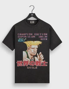 Capcom | Kith Guile Champion Edition Vintage Tee Black Size L - Bild 1 von 4