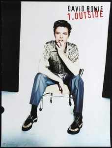 David Bowie Outside 1995 Virgin Records Album Release Promo Poster - Picture 1 of 6