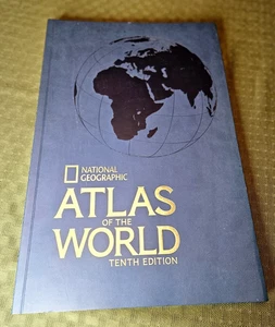 National Geographic ATLAS Of The WORLD, Tenth Edition, Paperback - Picture 1 of 15