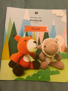 Ricorumi Friends Pattern Book Rico Series Crochet Animals Characters NeedleCraft - Picture 1 of 5